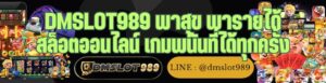 DMSLOT989 พาสุข พารายได้ สล็อตออนไลน์ เกมพนันที่ได้ทุกครั้ง